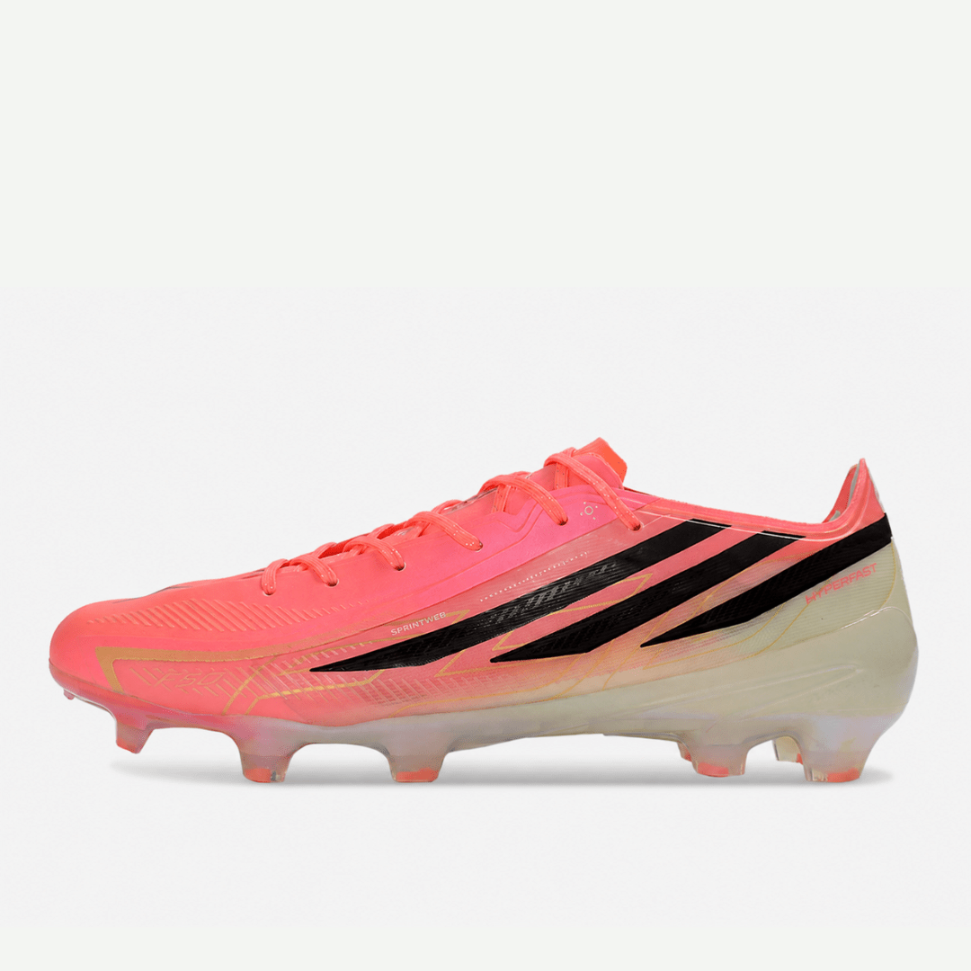 Chuteira Adidas F50 Hyperfast Elite FG Copa do Mundo - Road to Glory Pack - Bege - Tevo Sports SPORT*