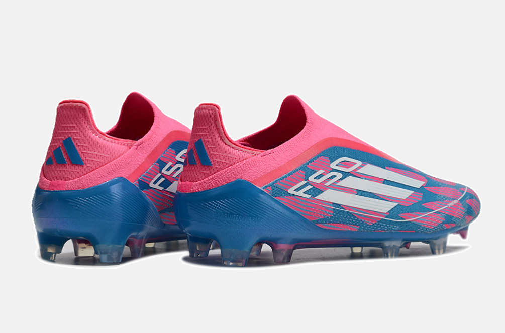 Chuteira Adidas F50 LL FG - Azul e Rosa - imagem 7