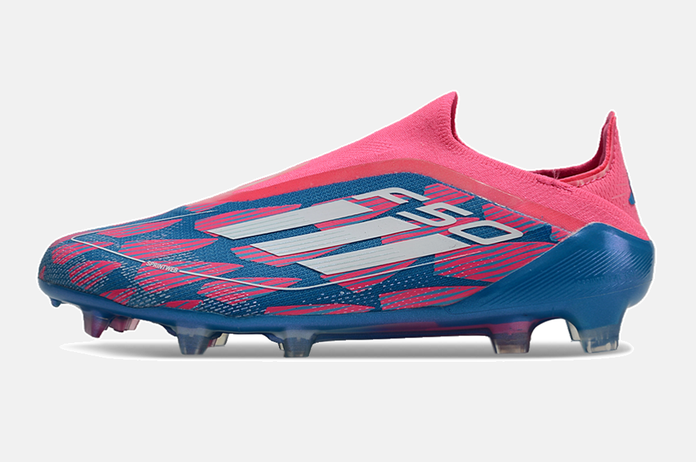 Chuteira Adidas F50 LL FG - Azul e Rosa - imagem 6