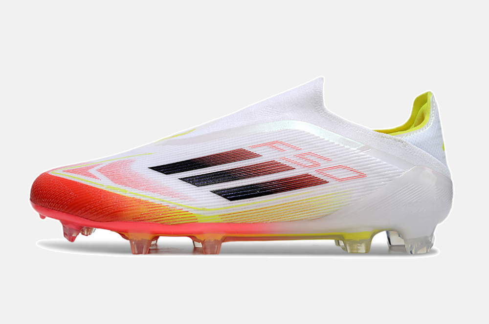 Chuteira Adidas F50 LL FG - Branca e Laranjada - imagem 4
