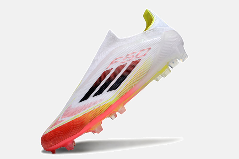 Chuteira Adidas F50 LL FG - Branca e Laranjada - imagem 5
