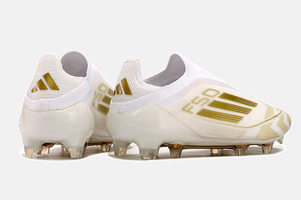 Chuteira Adidas F50 LL FG - Branca e Dourada - imagem 7