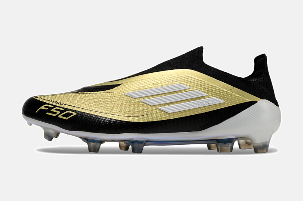 Chuteira Adidas F50 LL FG - Dourada e Branca - imagem 4