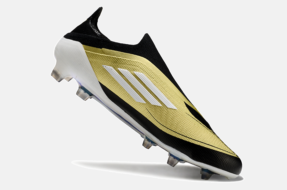 Chuteira Adidas F50 LL FG - Dourada e Branca - imagem 5