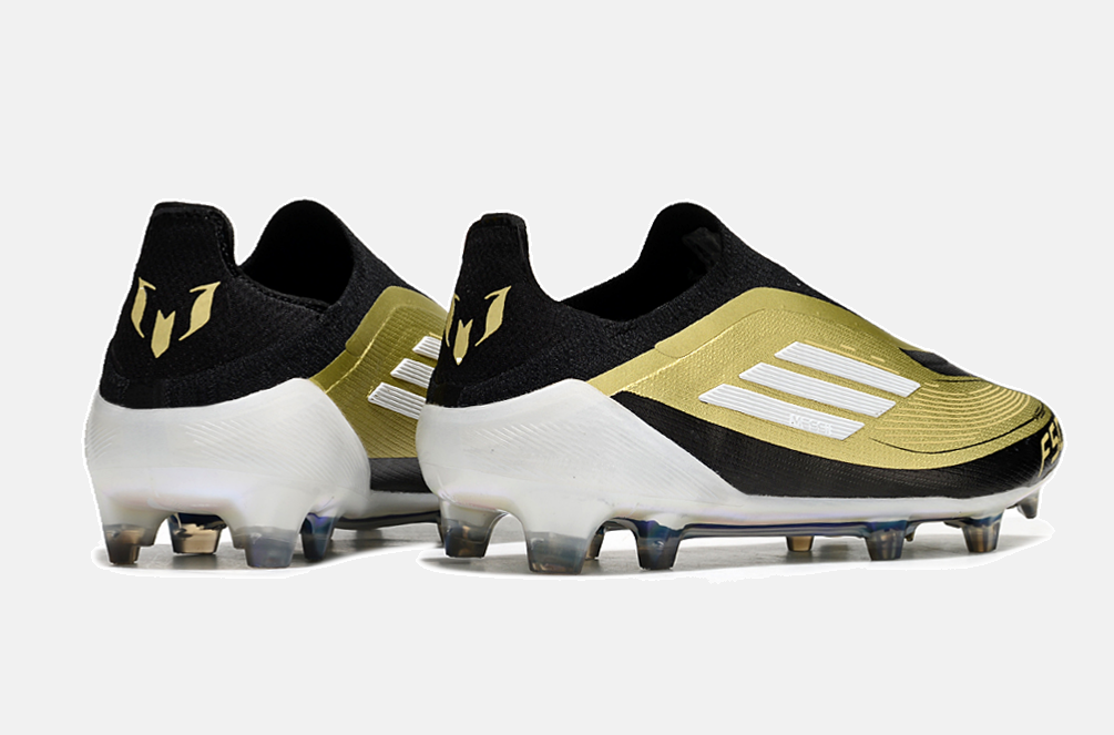 Chuteira Adidas F50 LL FG - Dourada e Branca - imagem 7