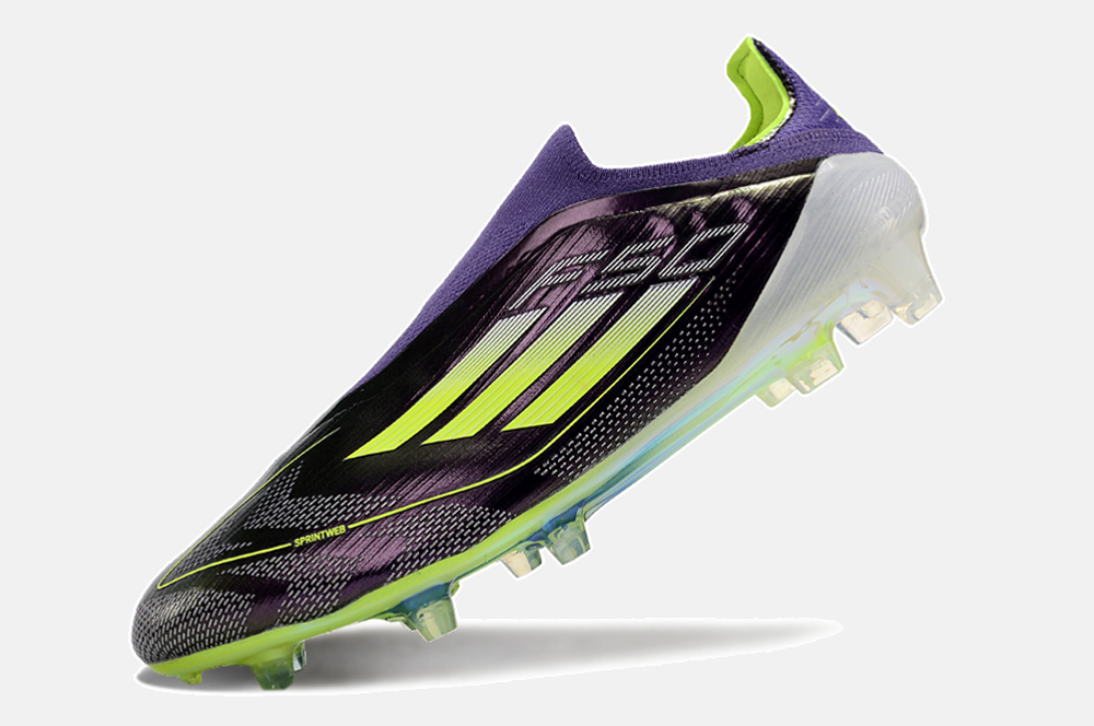 Chuteira Adidas F50 LL FG - Roxa e Verde - imagem 4