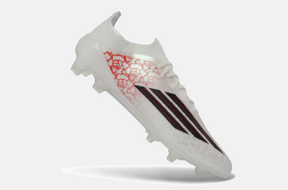 Chuteira Adidas F50 YAMAL FG - Branca e Vermelha - imagem 5