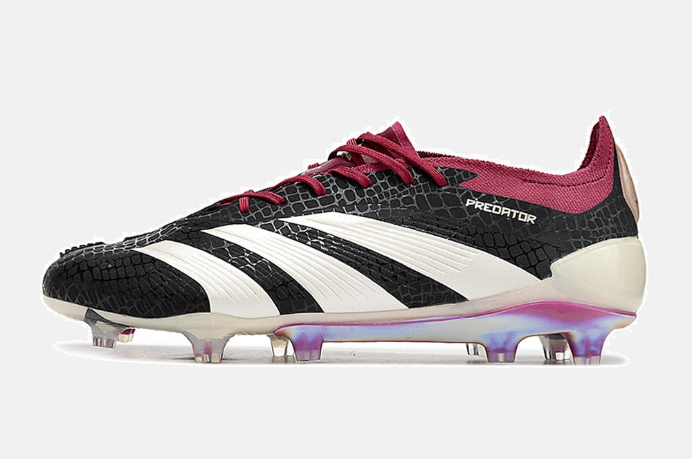 Chuteira Adidas Predator Elite FG - Branca e Preta - imagem 5