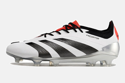 Chuteira Adidas Predator Elite FG - Branca e Preta - imagem 6