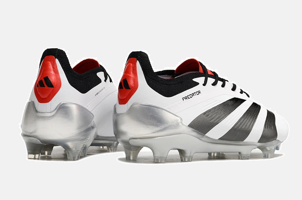 Chuteira Adidas Predator Elite FG - Branca e Preta - imagem 5