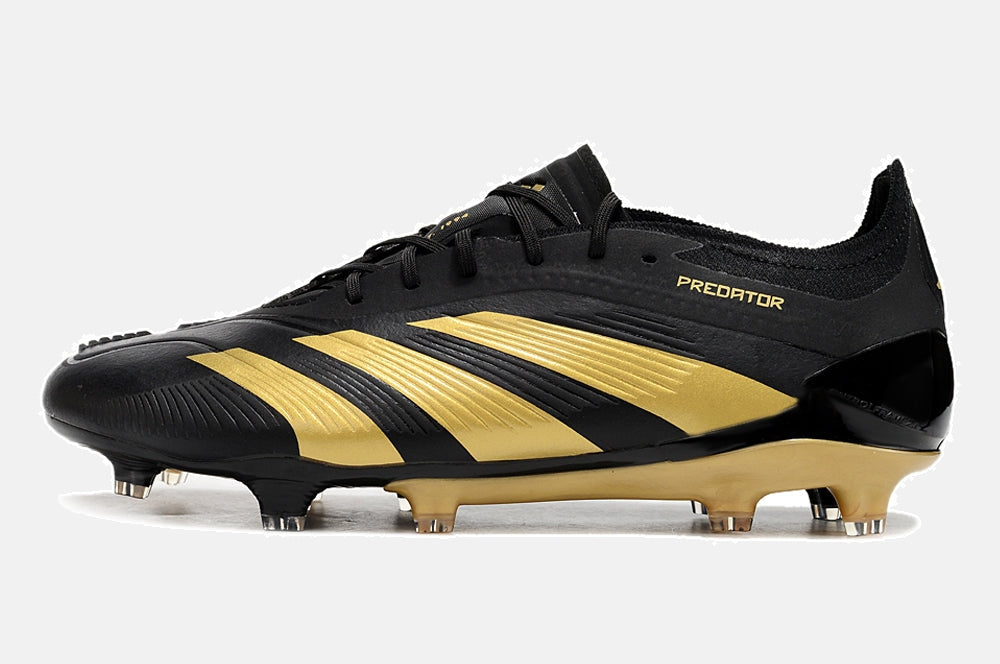 Chuteira Adidas Predator Elite FG - Dourada e Preta - imagem 4