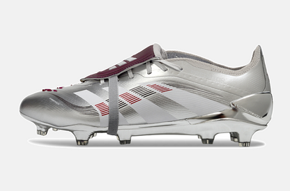 Chuteira Adidas Predator Elite Fold-Over Tongue FG - Prata - imagem 4