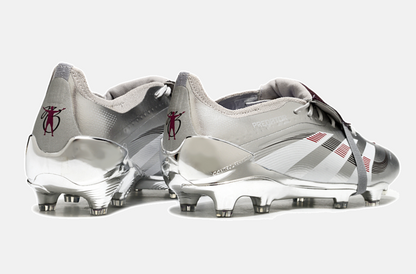 Chuteira Adidas Predator Elite Fold-Over Tongue FG - Prata - imagem 6