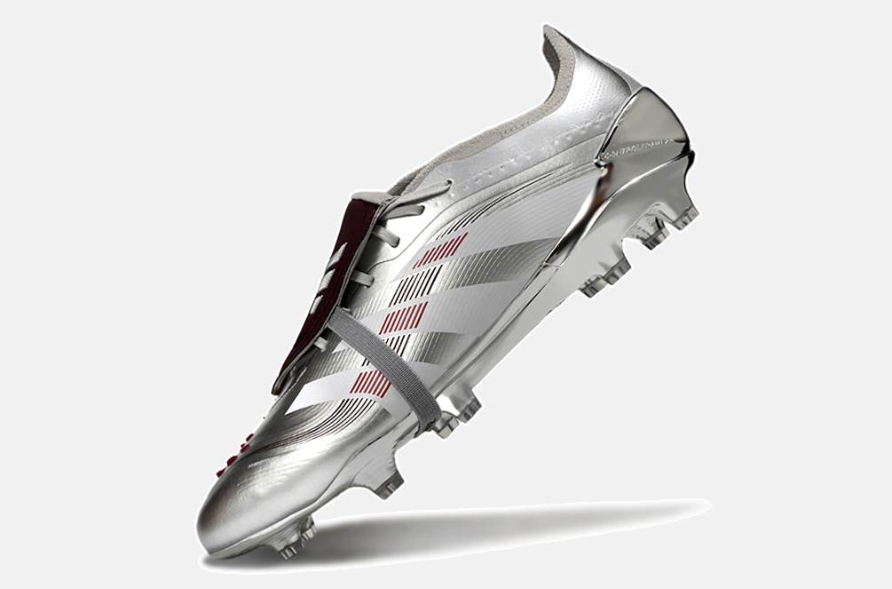 Chuteira Adidas Predator Elite Fold-Over Tongue FG - Prata - imagem 5