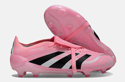 Chuteira Adidas Predator Elite Fold-Over Tongue David Beckham FG - Rosa, Branca e Preta - imagem 8