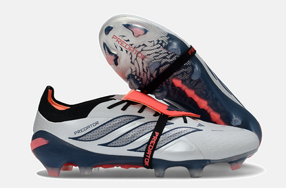 Chuteira Adidas Predator Elite FT 26 FG - Prateada, Azul e Vermelha - imagem 7
