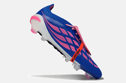 Chuteira Adidas Predator Elite FT 26 FG - Azul, Rosa e Branca - Tevo Sports SPORT*