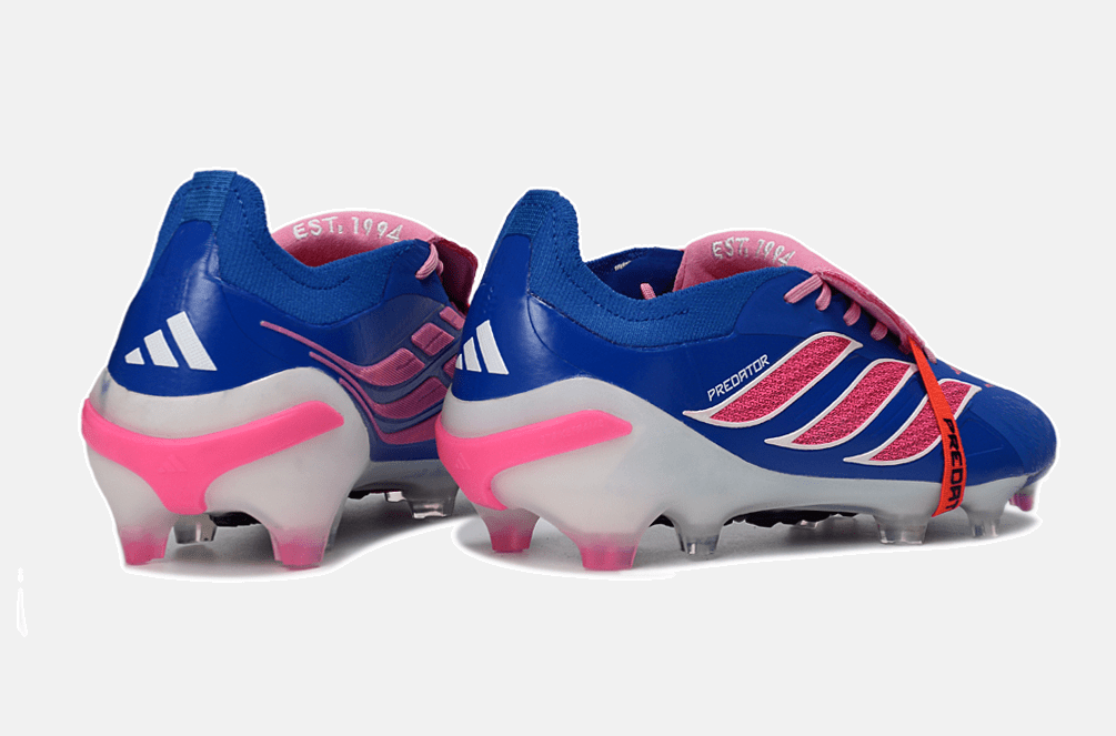 Chuteira Adidas Predator Elite FT 26 FG - Azul, Rosa e Branca - Tevo Sports SPORT*