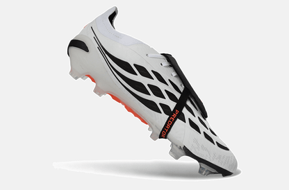 Chuteira Adidas Predator Elite FT 26 FG - Branca, Preta e Vermelha - Tevo Sports SPORT*