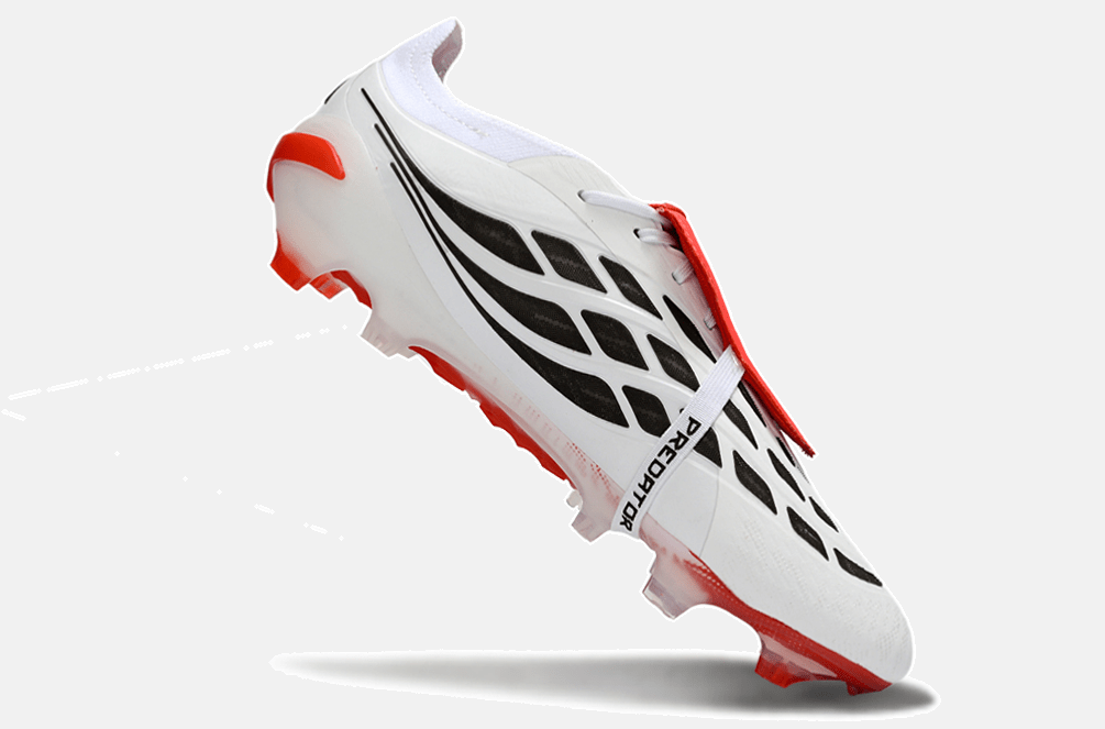Chuteira Adidas Predator Elite FT 26 FG - Branca, Vermelha e Preta - Tevo Sports SPORT*