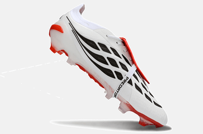 Chuteira Adidas Predator Elite FT 26 FG - Branca, Vermelha e Preta - Tevo Sports SPORT*