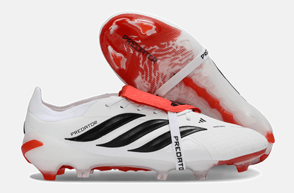 Chuteira Adidas Predator Elite FT 26 FG - Branca, Vermelha e Preta - Tevo Sports SPORT*