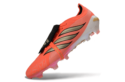 Chuteira Adidas Predator Elite FT 26 FG Copa do Mundo - Road to Glory Pack - Bege e Dourada - Tevo Sports SPORT*