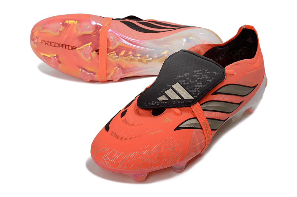 Chuteira Adidas Predator Elite FT 26 FG Copa do Mundo - Road to Glory Pack - Bege e Dourada - Tevo Sports SPORT*