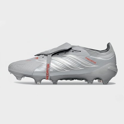 Chuteira Adidas Predator Elite FT 26 FG - Prateada e Branca - Tevo Sports SPORT*