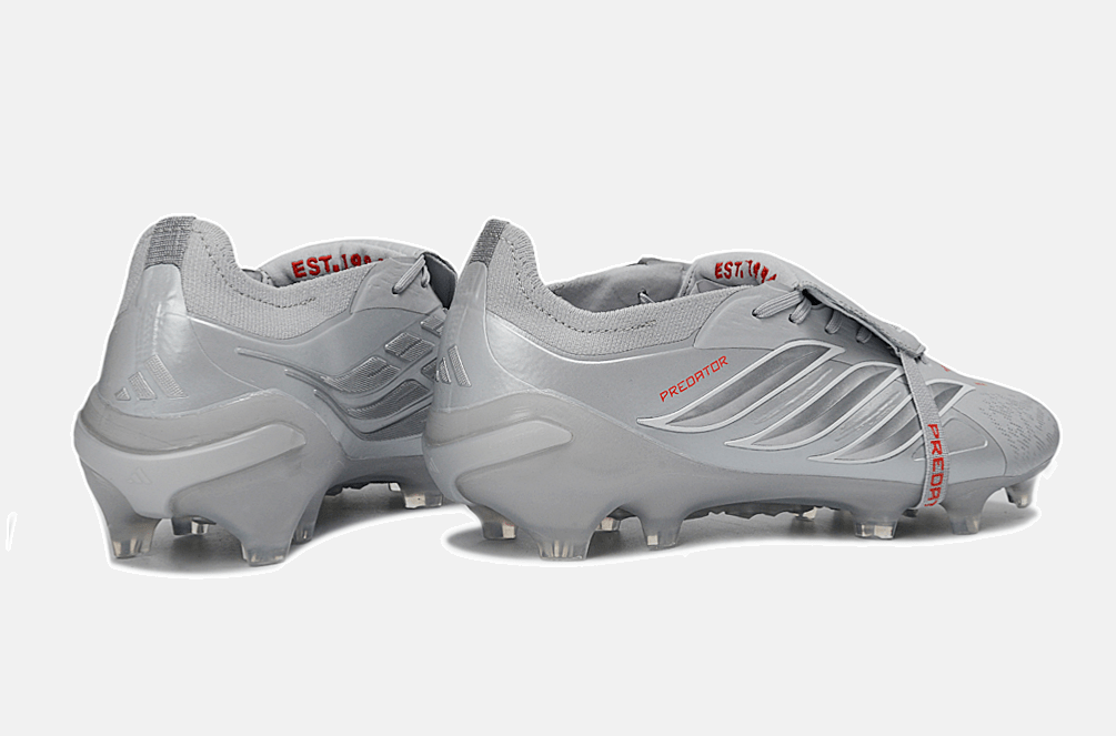 Chuteira Adidas Predator Elite FT 26 FG - Prateada e Branca - Tevo Sports SPORT*
