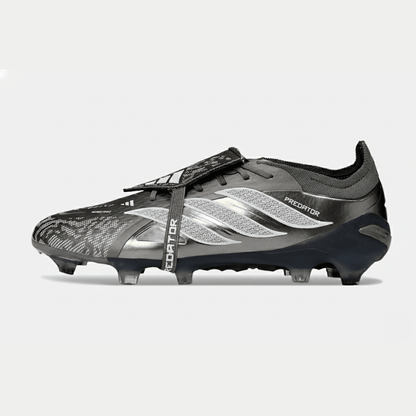 Chuteira Adidas Predator Elite FT 26 FG - Prateada e Preta - Tevo Sports SPORT*