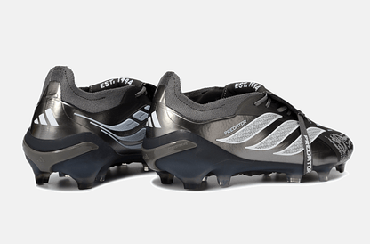 Chuteira Adidas Predator Elite FT 26 FG - Prateada e Preta - Tevo Sports SPORT*