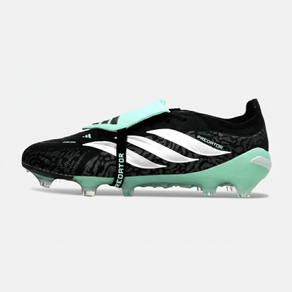 Chuteira Adidas Predator Elite FT 26 FG - Preta, Azul e Branca - Tevo Sports SPORT*