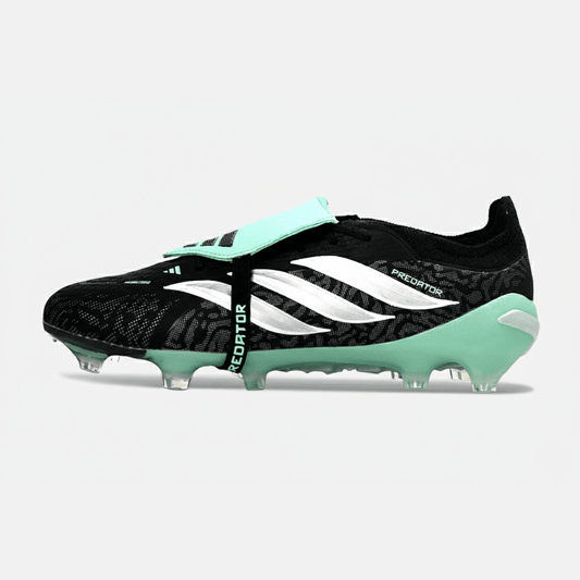 Chuteira Adidas Predator Elite FT 26 FG - Preta, Azul e Branca - Tevo Sports SPORT*