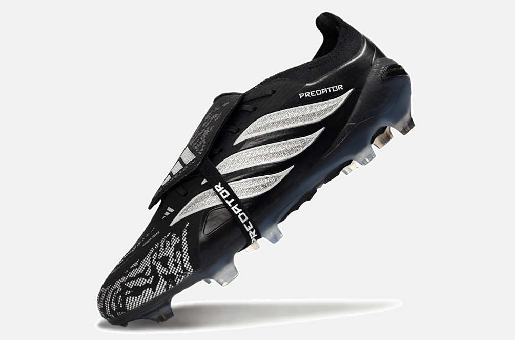 Chuteira Adidas Predator Elite FT 26 FG - Preta e Branca - Tevo Sports SPORT*