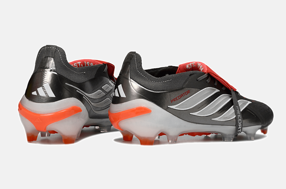 Chuteira Adidas Predator Elite FT 26 FG - Preta, Vermelha e Branca - Tevo Sports SPORT*
