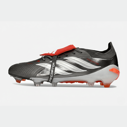 Chuteira Adidas Predator Elite FT 26 FG - Preta, Vermelha e Branca - Tevo Sports SPORT*