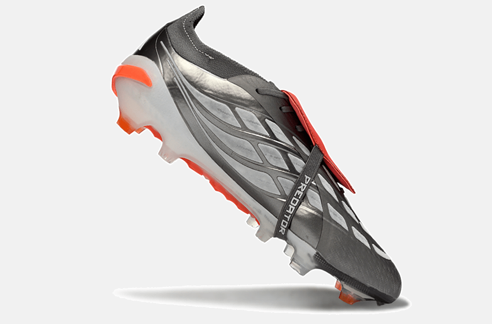 Chuteira Adidas Predator Elite FT 26 FG - Preta, Vermelha e Branca - Tevo Sports SPORT*