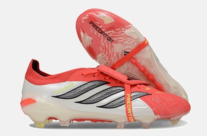 Chuteira Adidas Predator Elite FT 26 FG - Vermelha e Branca - Tevo Sports SPORT*