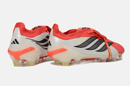 Chuteira Adidas Predator Elite FT 26 FG - Vermelha e Branca - Tevo Sports SPORT*