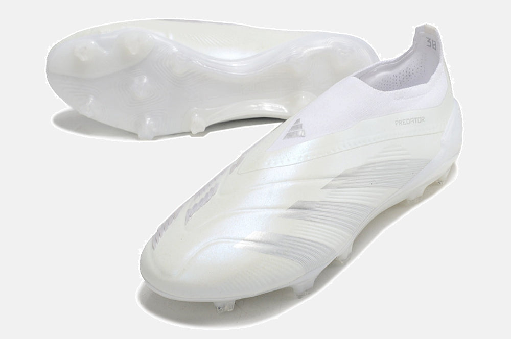 Chuteira Adidas Predator Elite Laceless FG - Branca - imagem 5
