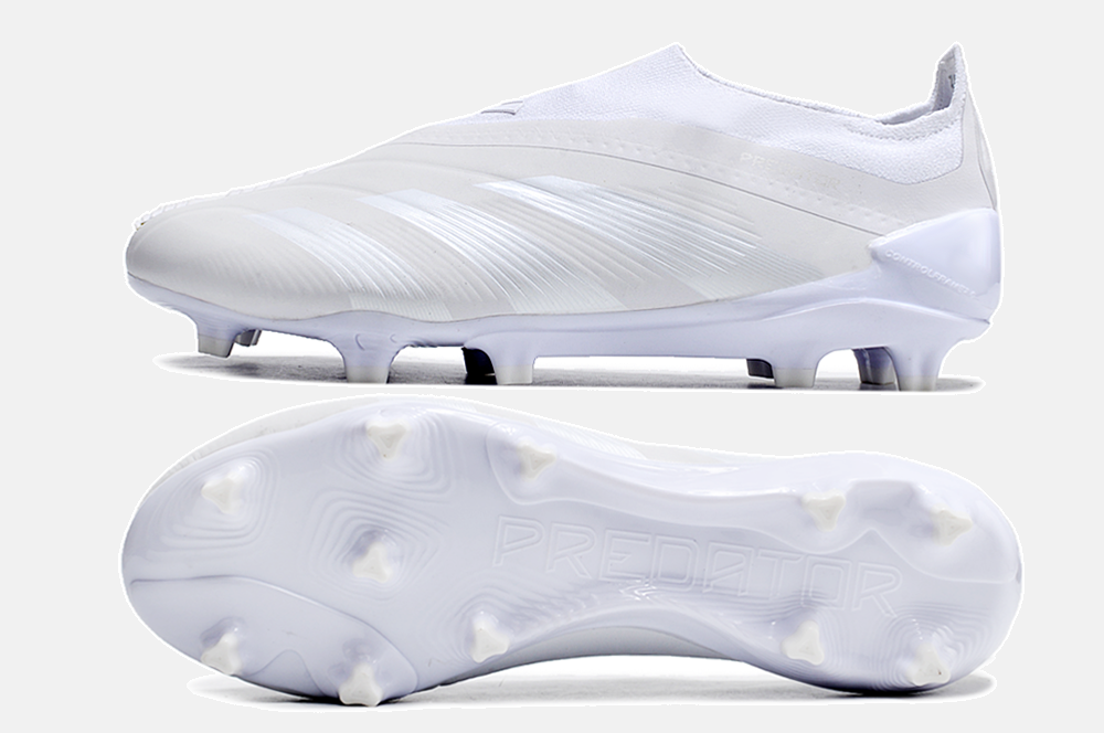 Chuteira Adidas Predator Elite Laceless FG - Branca - imagem 6