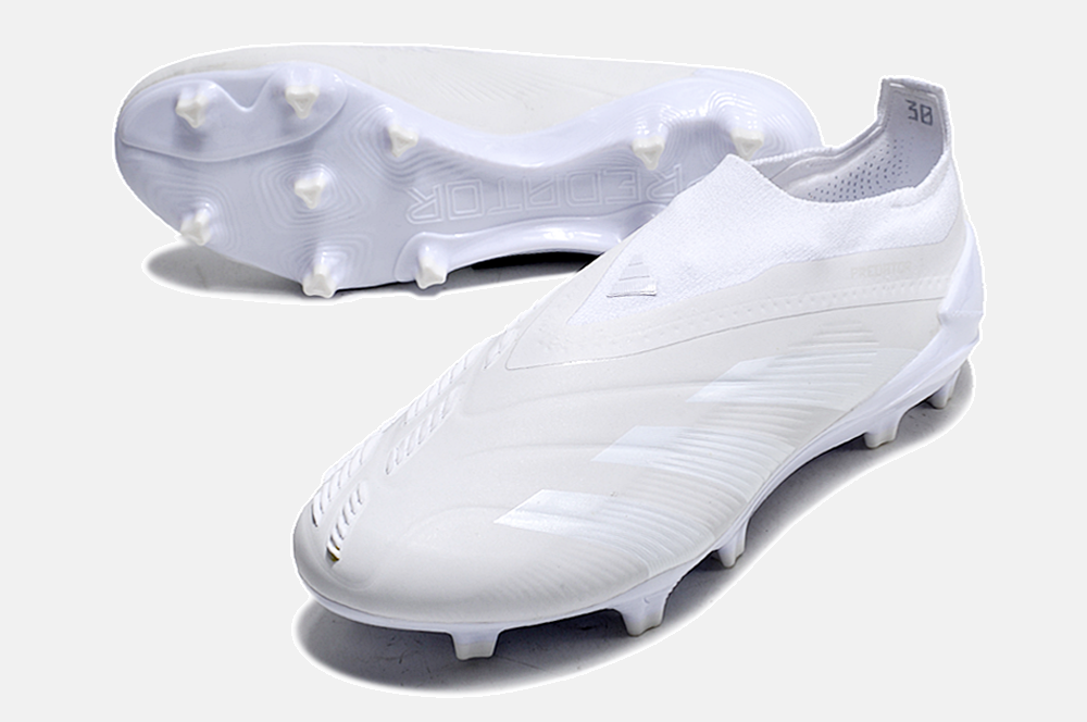 Chuteira Adidas Predator Elite Laceless FG - Branca - imagem 4