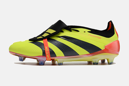 Chuteira Adidas Predator Elite Tongue FG - Amarela e Preta - imagem 5