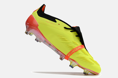 Chuteira Adidas Predator Elite Tongue FG - Amarela e Preta - imagem 6