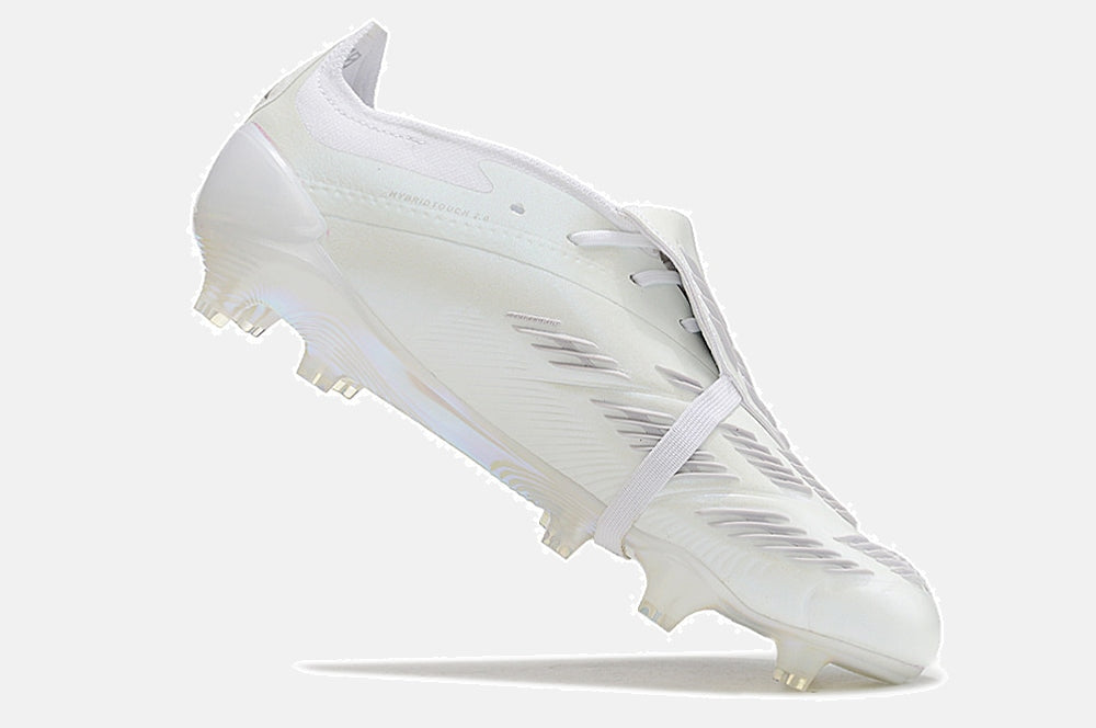 Chuteira Adidas Predator Elite Tongue FG - Branca - detalhe