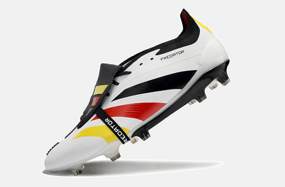 Chuteira Adidas Predator Elite Tongue FG - Branca e Preta - imagem 4