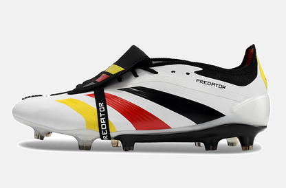 Chuteira Adidas Predator Elite Tongue FG - Branca e Preta - imagem 6
