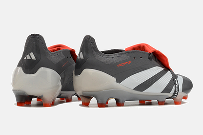 Chuteira Adidas Predator Elite Tongue FG - Cinza e Branca - detalhe