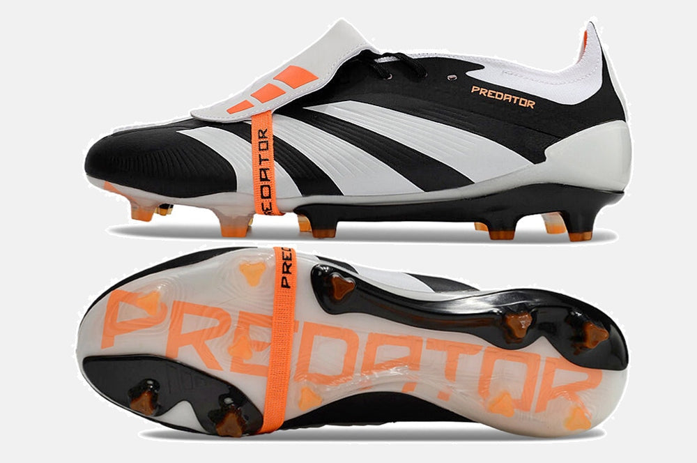 Chuteira Adidas Predator Elite Tongue FG - Cinza e Preta - imagem 5